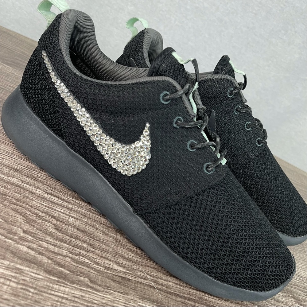 Rare Customized Rhinestone Nike Roshe Run Shoes